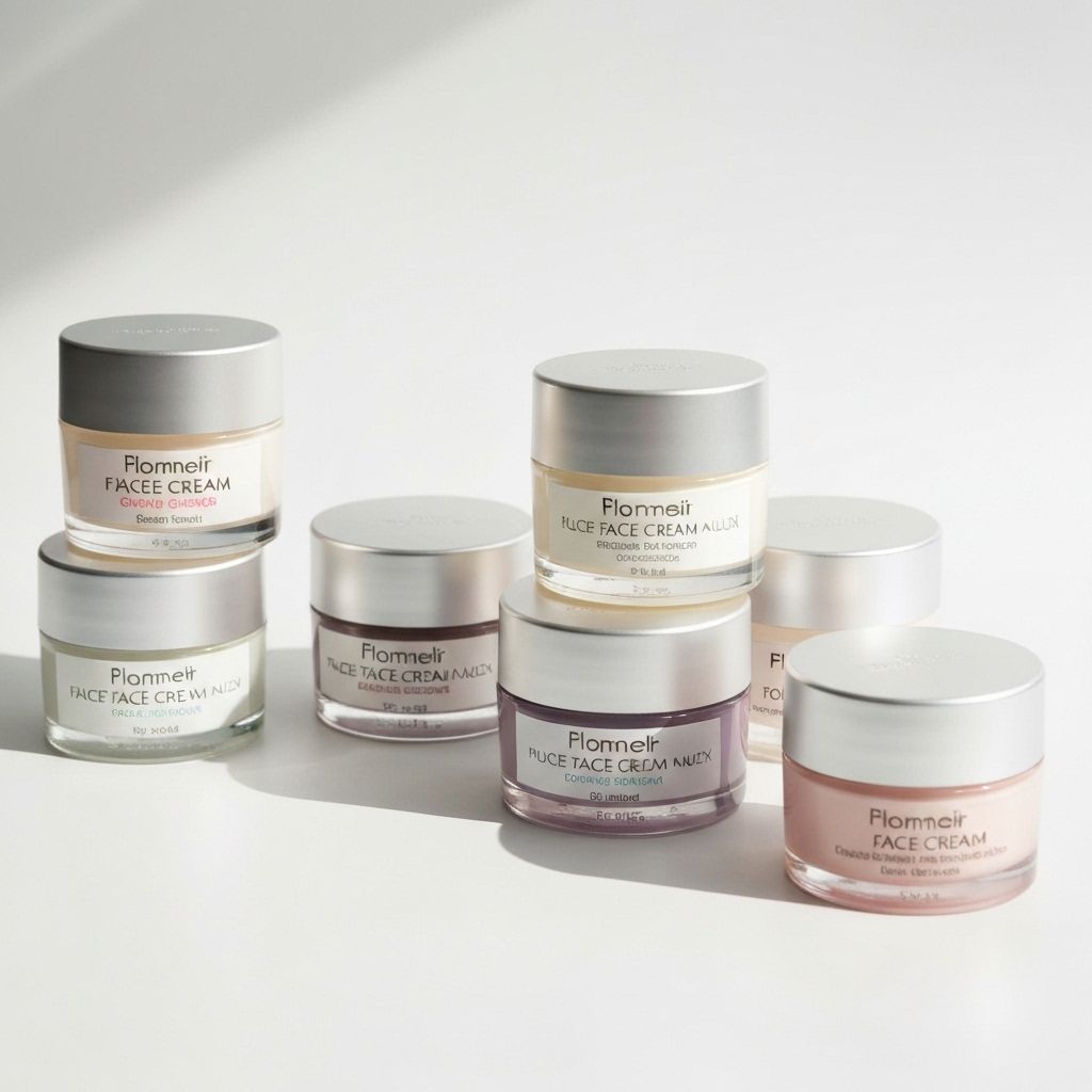 Women's face creams and skincare